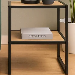 Haku Beistelltisch | 45 x 35 x 60 cm | Design Light Oak