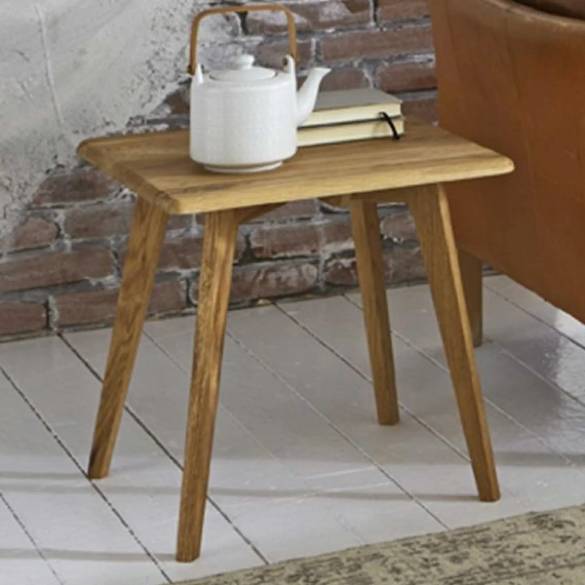 Haku Beistelltisch | 45 x 45 x 45 | Eiche massiv