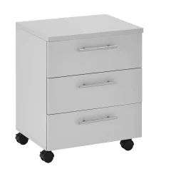 Ben Schubladenschrank - 3 Schubladen - mit Rollen - weiß