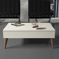 Emob Best C Couchtisch | 100 % MELAMIN | Creme