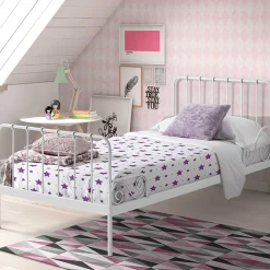Bett Alice (90x200 cm) - weiß