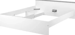 Bett Alma 140x200cm mit 2 Schubladen - weiß