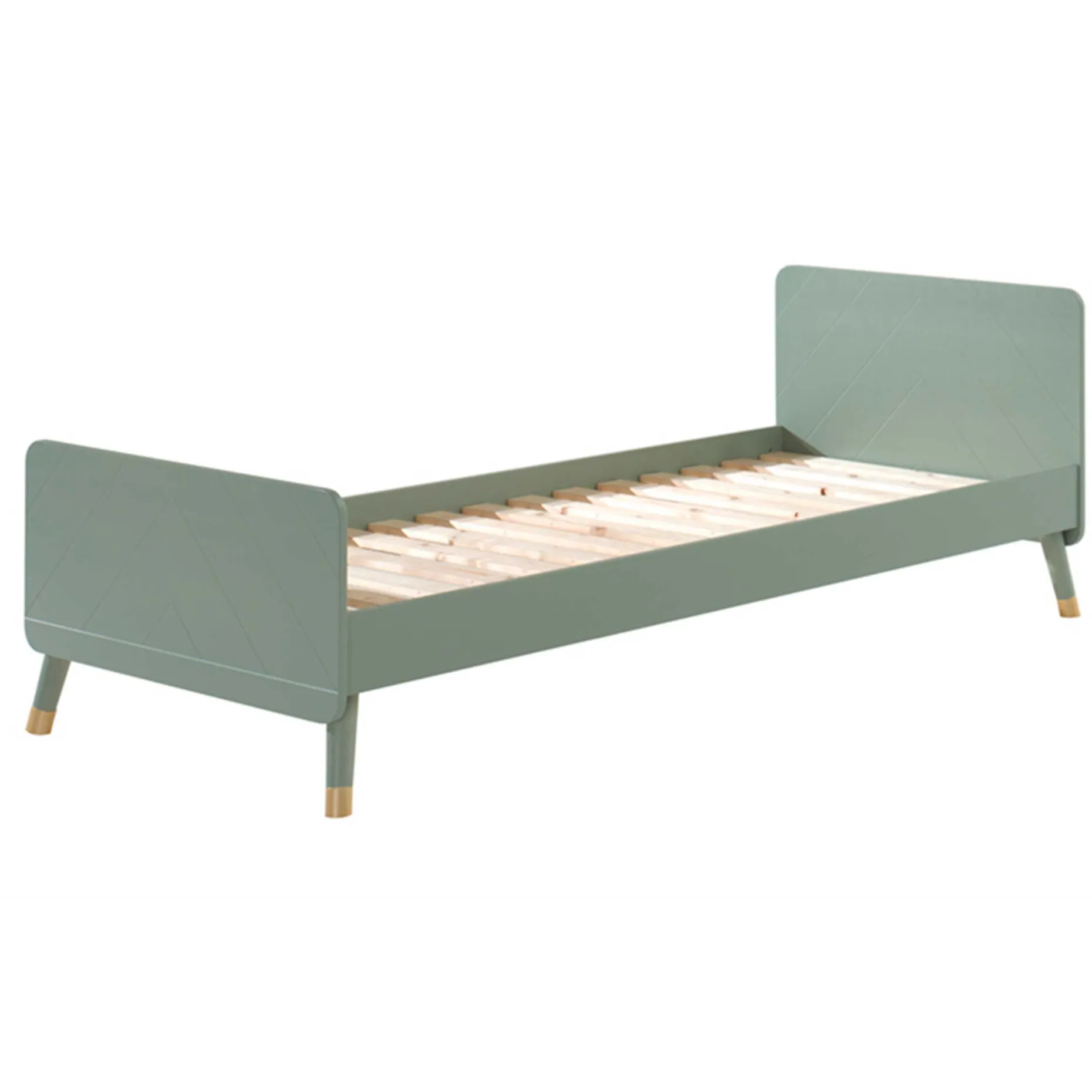 Bett Billy 90x200 - olivgrün