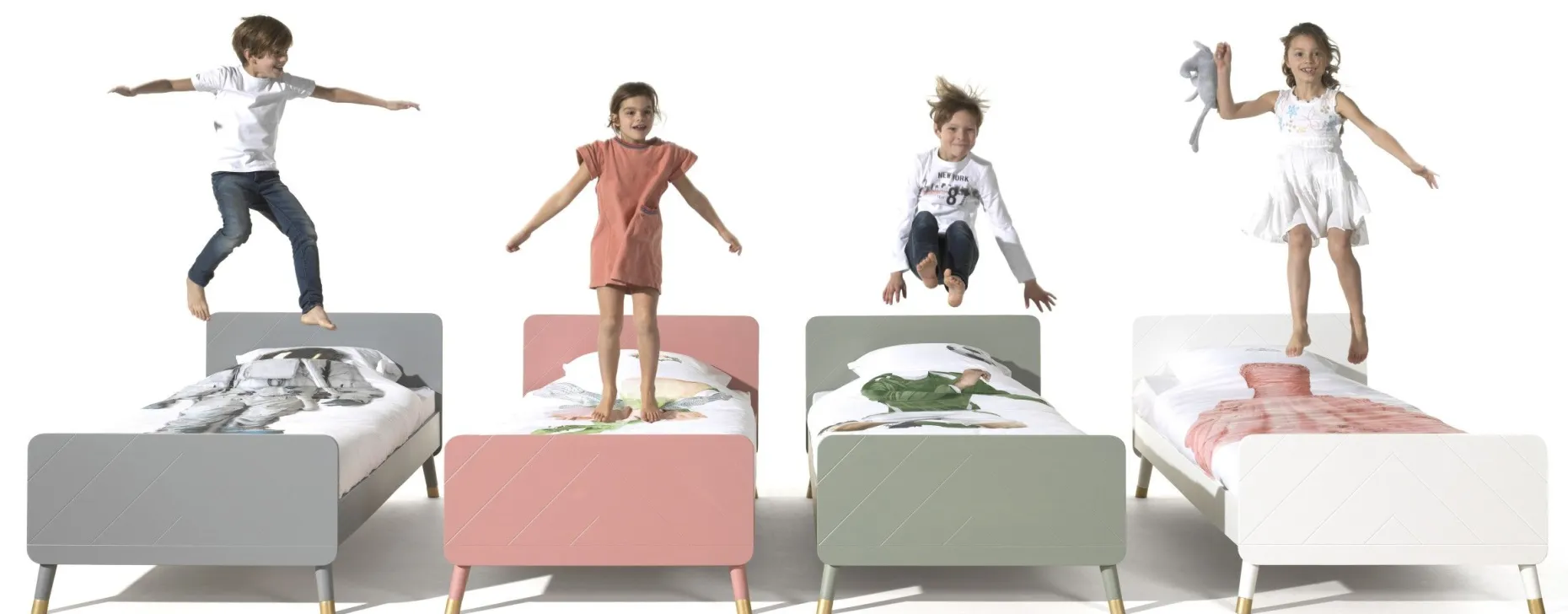 Bett Billy 90x200 - olivgrün