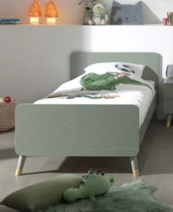 Bett Billy 90x200 - olivgrün