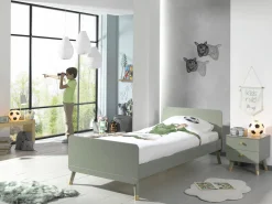 Bett Billy 90x200 - olivgrün