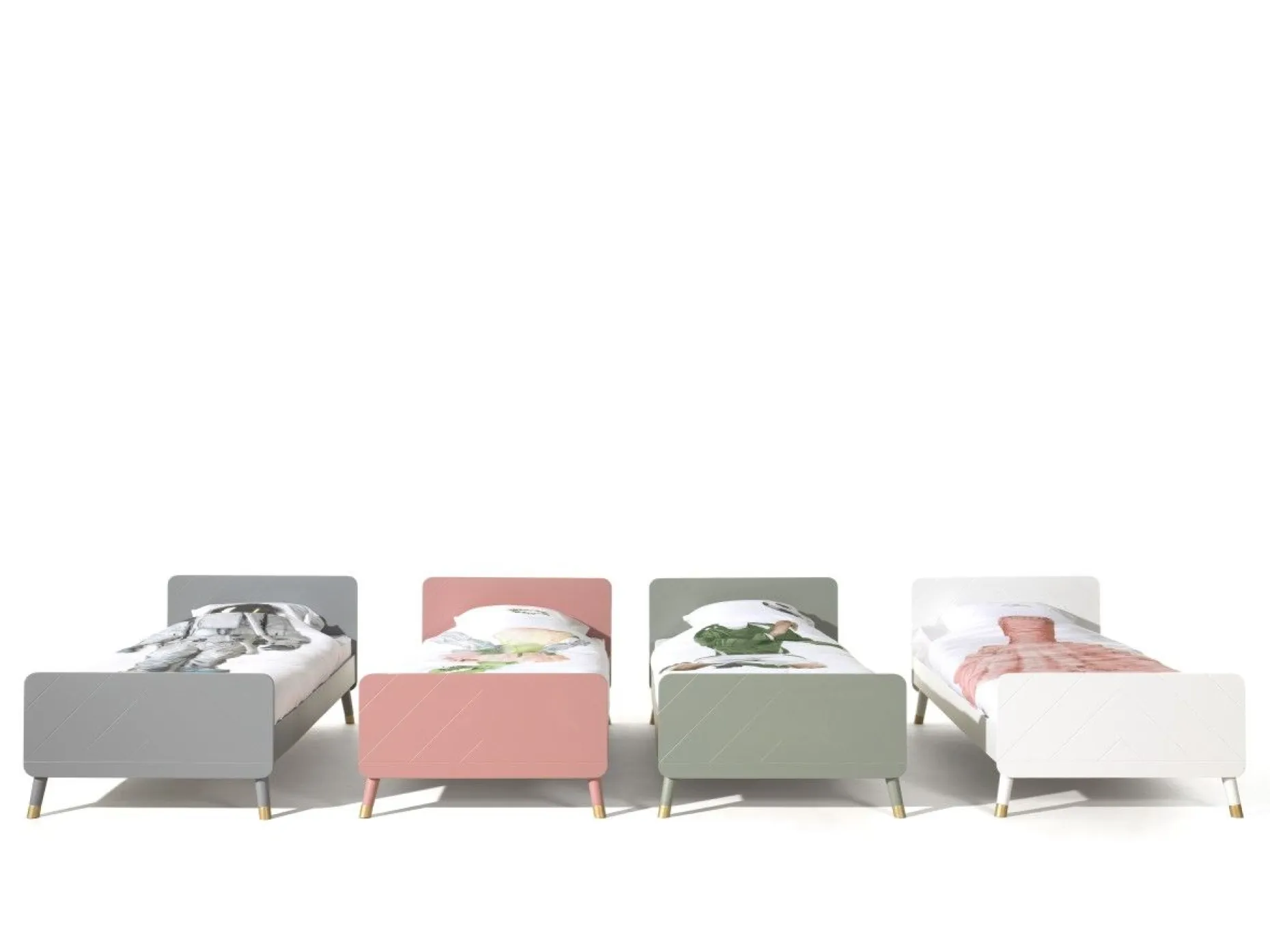 Bett Billy 90x200 - rosa