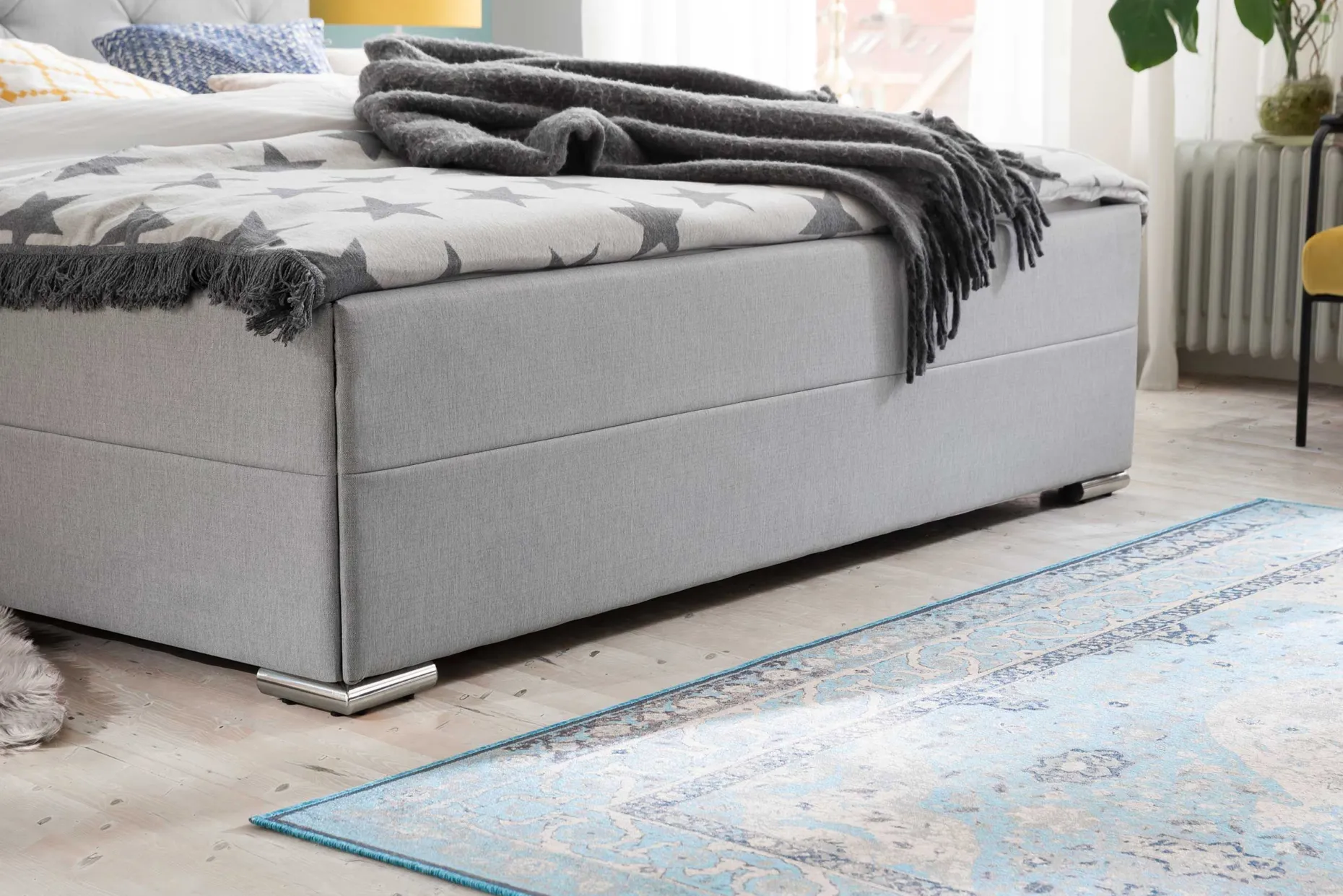 Bett Citris 180x200 - hellgrau