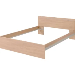 Bett Ekko 140x190 - Eichendekor