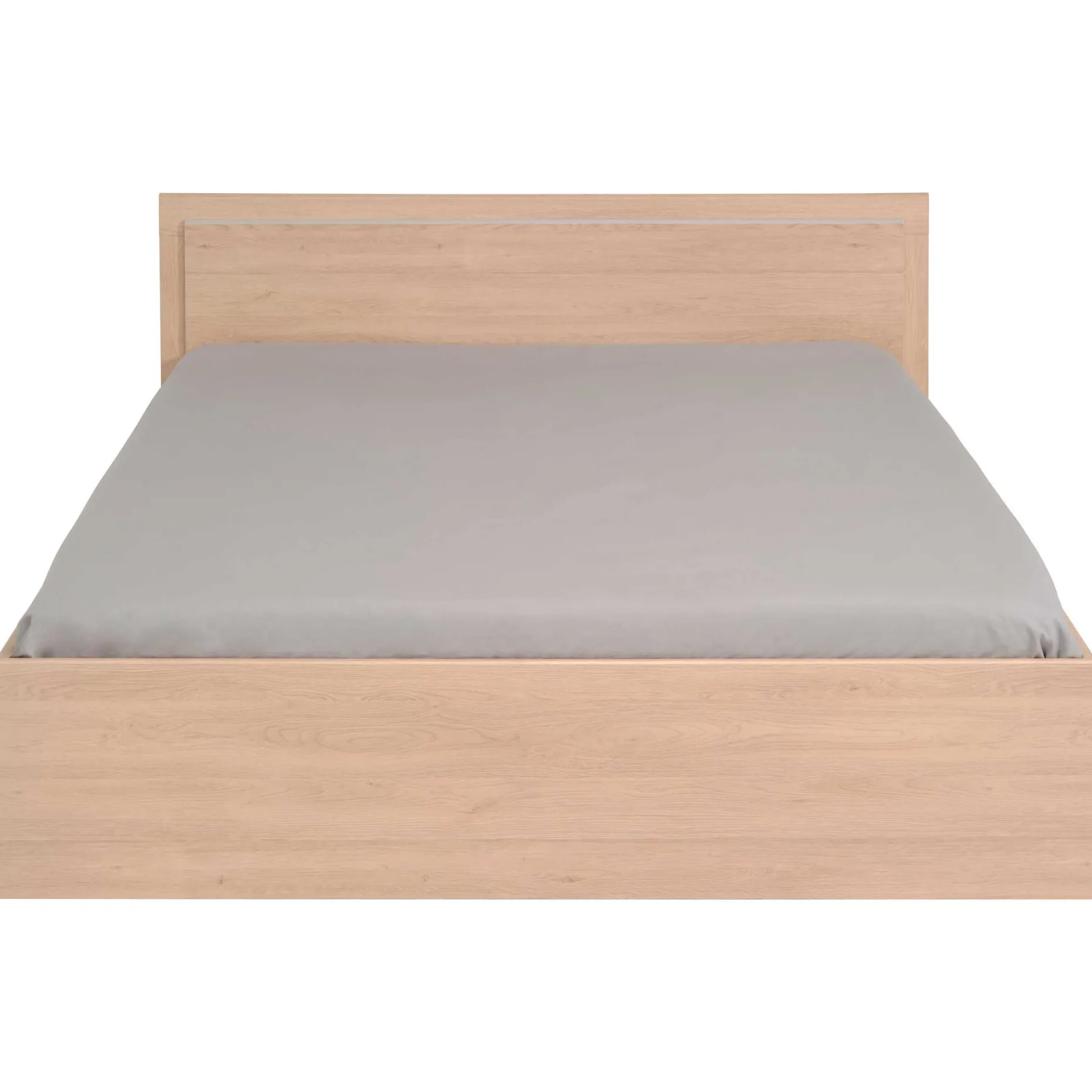 Bett Ekko 140x190 - Eichendekor