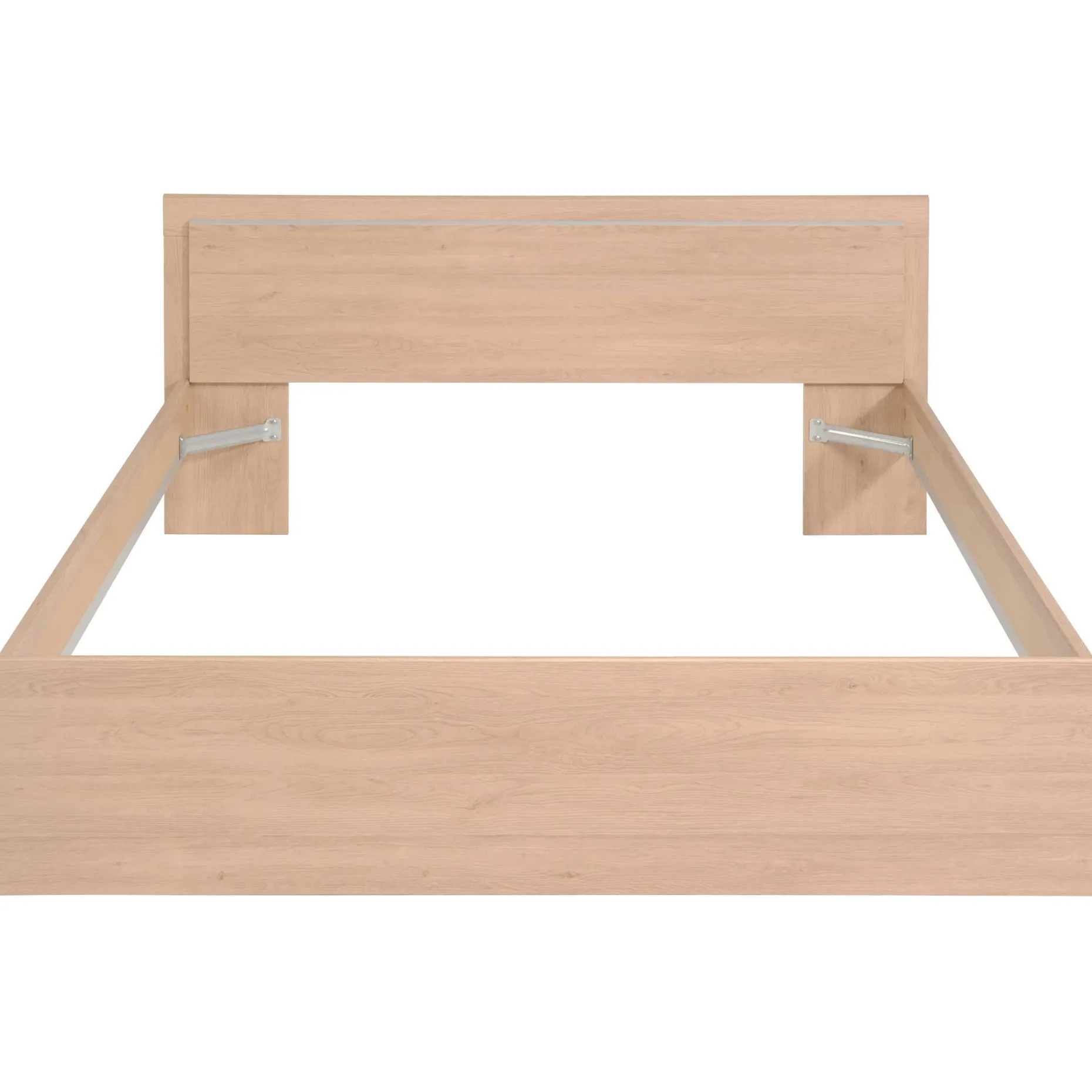 Bett Ekko 140x190 - Eichendekor