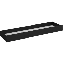 Bettkasten-Set Stamp | 177,3 x 50,7 x 18,1 cm | Schwarz