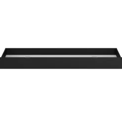 Bettkasten-Set Stamp | 177,3 x 50,7 x 18,1 cm | Schwarz