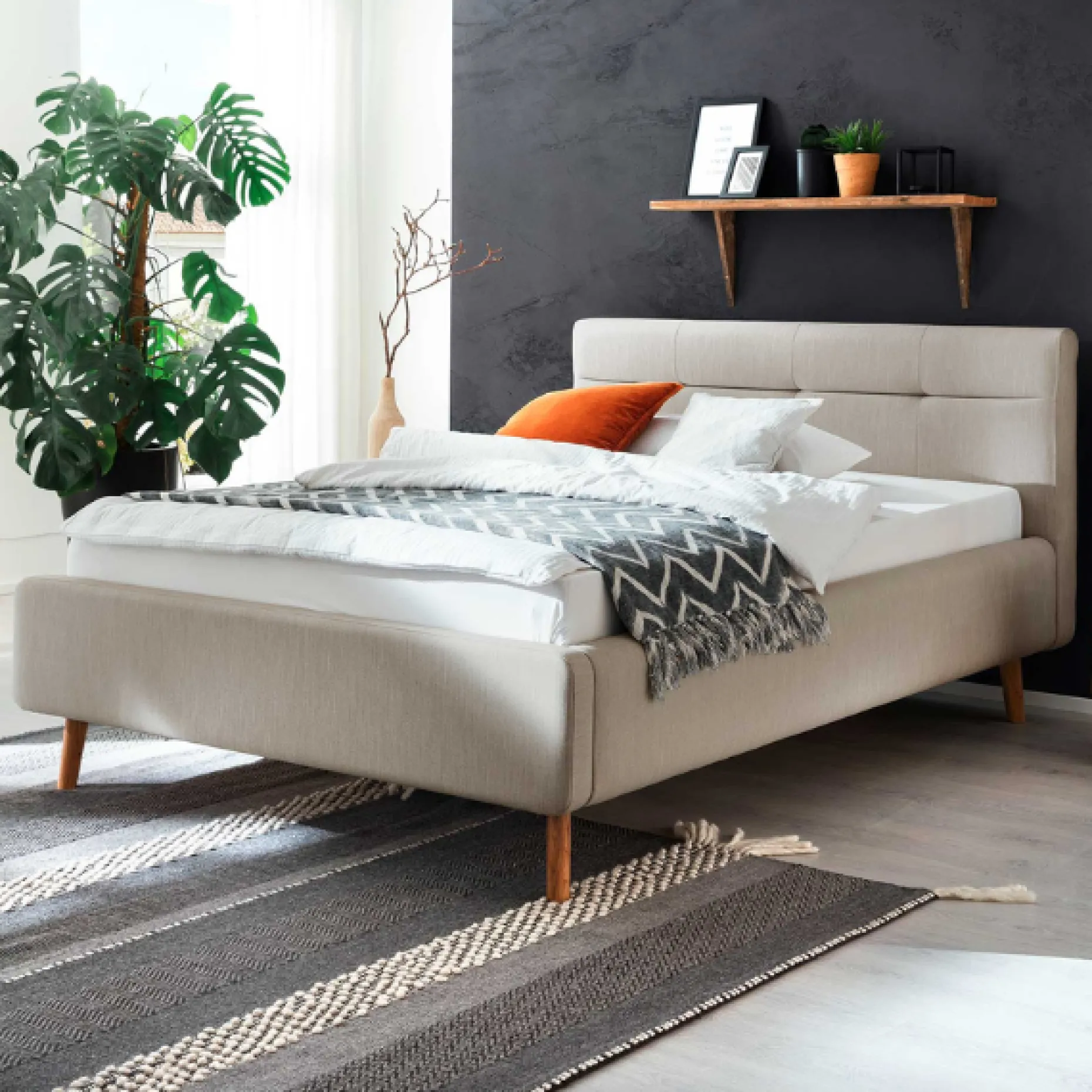 Meise Bett Laika 140x200cm mit Stauraum -