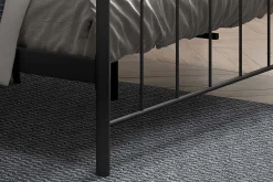 Bett Liza mit Lattenrost 160x200 - schwarz