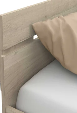 Bett Micheline 140 x 200 cm-Kronberger Eiche