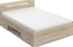 Bett Micheline 140 x 200 cm-Kronberger Eiche