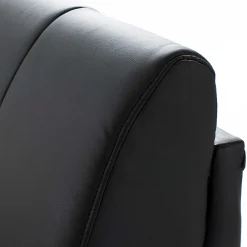 Bett mit Stauraum Davos 180x200 - schwarz