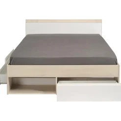 Bett Most 160x200cm mit Schubladen - Akazie