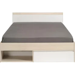 Bett Most 160x200cm mit Schubladen - Akazie