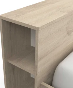 Bett Polly 140 x 200 cm-Kronberger Eiche