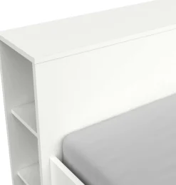 Bett Polly 160 x 200 cm-matt weiß
