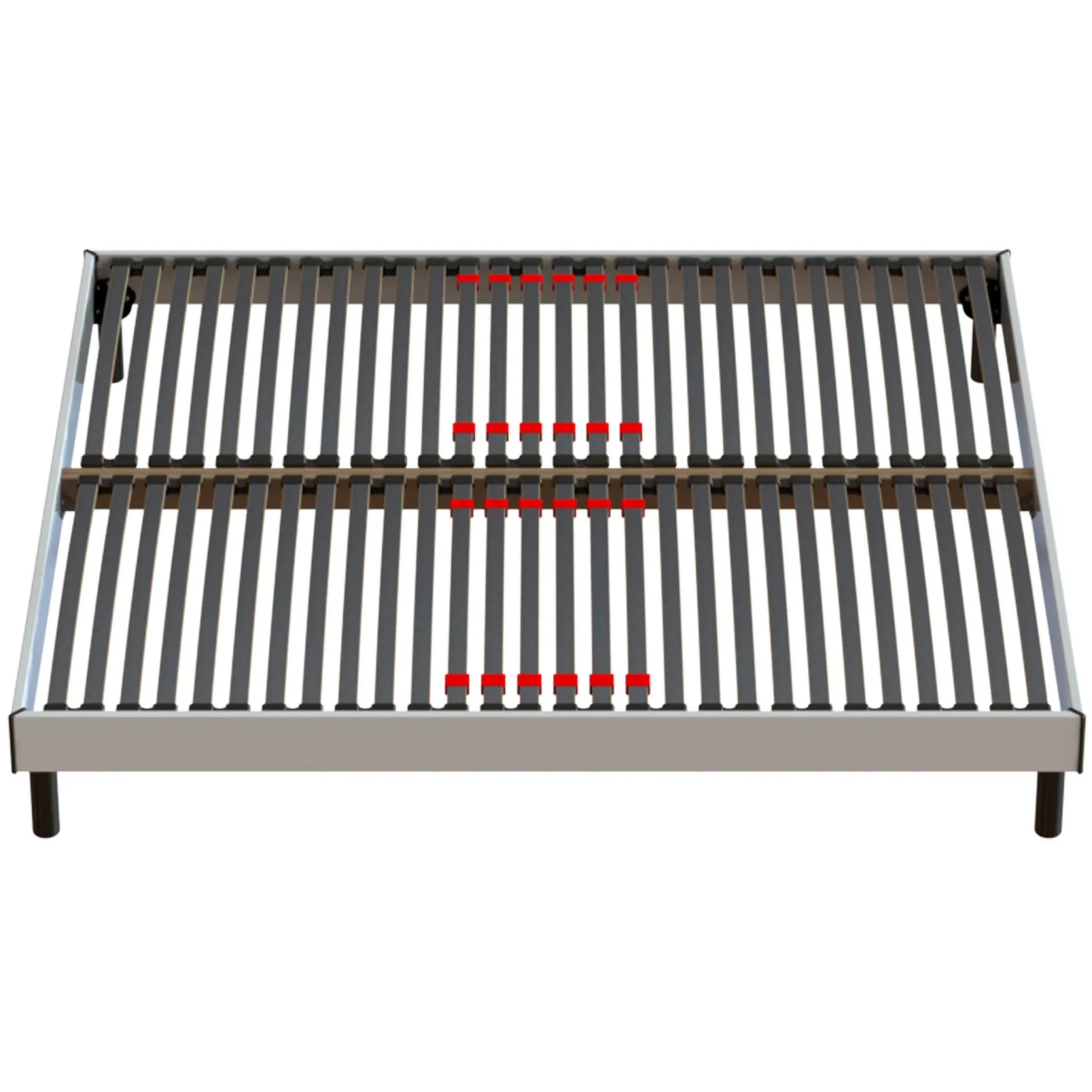 Bettrahmen Senne 28 Latten 140x200 - weiß