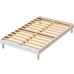 Bettrahmen Tibor 12 Latten 160x200 - weiß