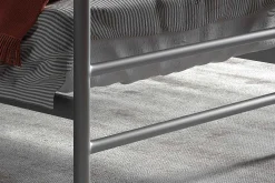 Bett Sandro 90 x 200 cm - grau