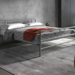 Bett Sandro 160x200 grau