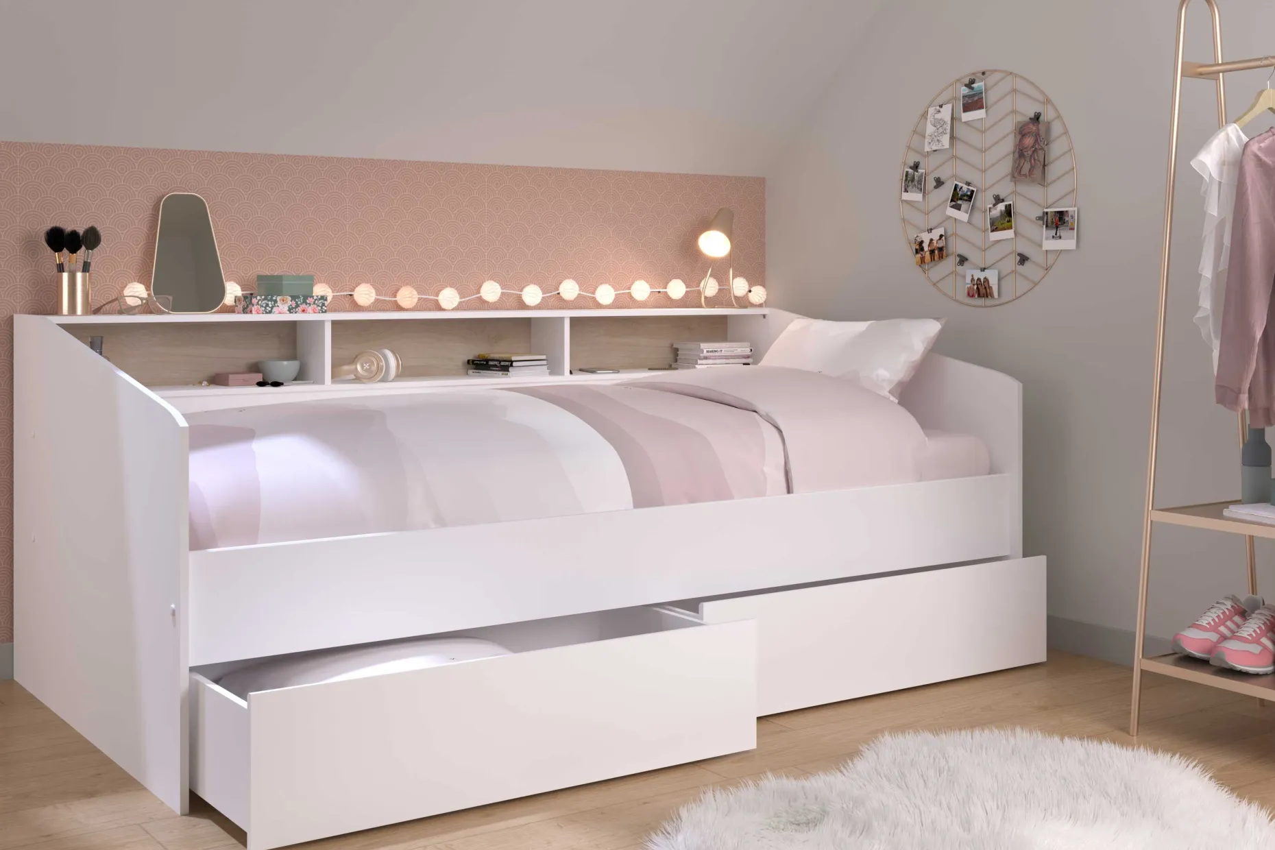 Bettschubladen 2er Set Sleep
