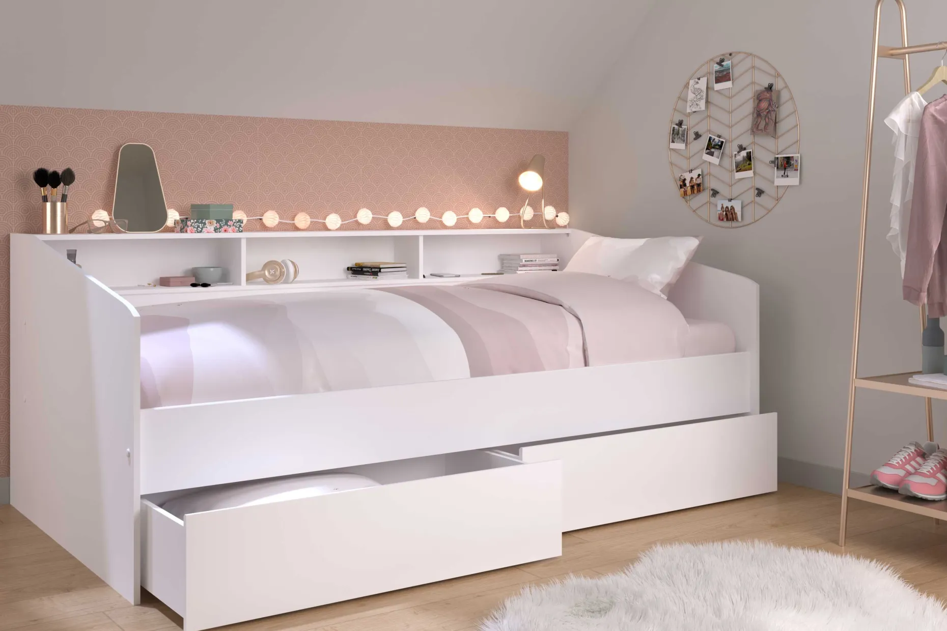 Bettschubladen 2er Set Sleep