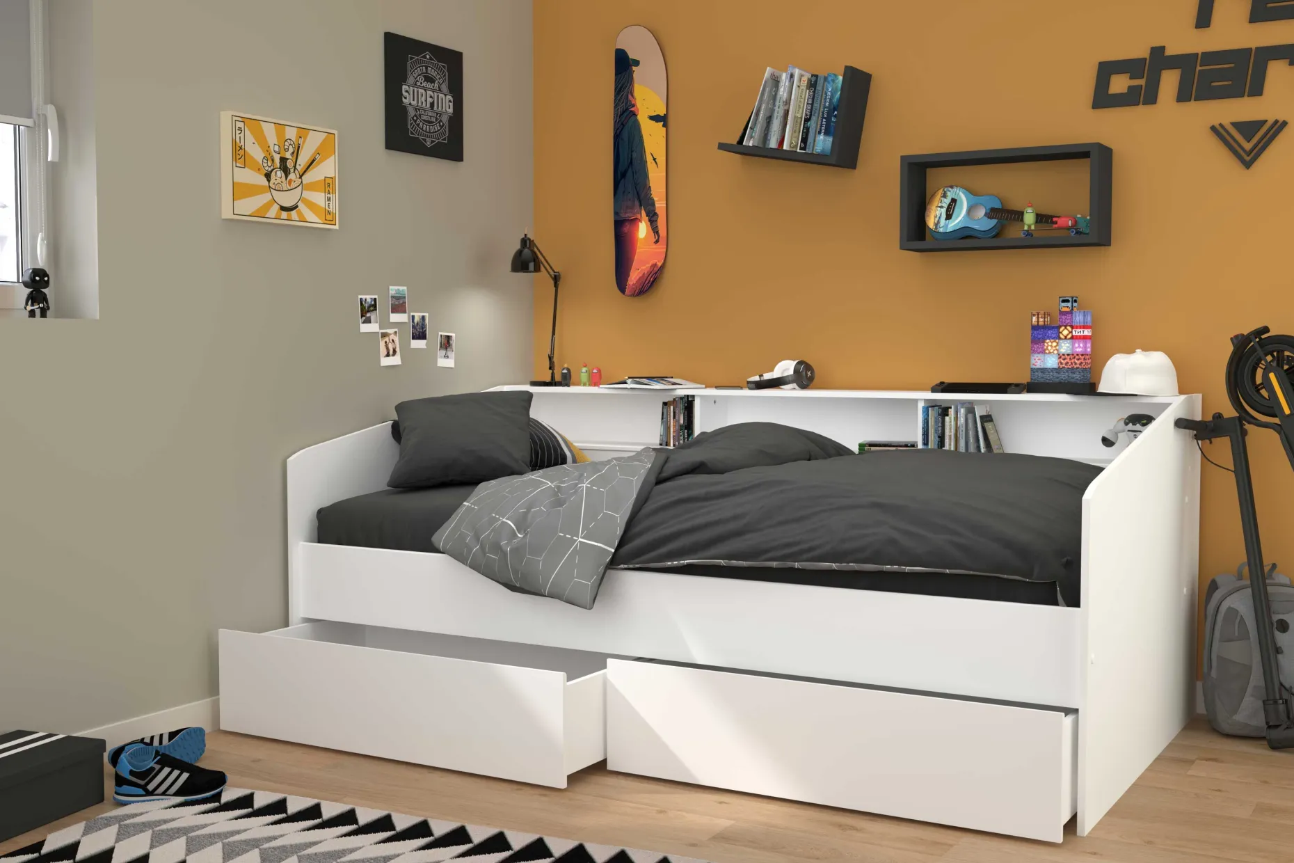 Bettschubladen 2er Set Sleep