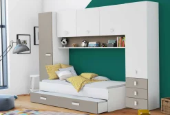 Bett Tidelle 90 x 200 cm-matt weiß