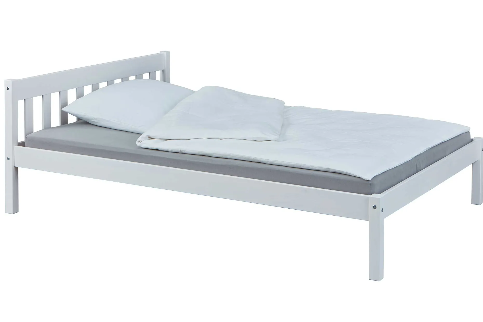 Bett Vilmar 140x200 - massives Kiefernholz