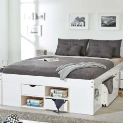 Bett Xavier 180x200 - white wash