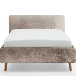 Bett Younes 140x200cm mit Stauraum - beige