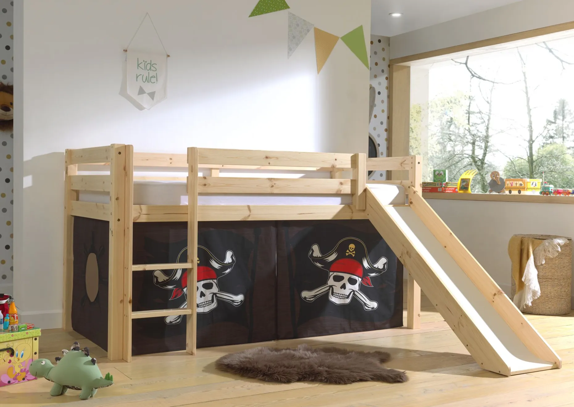 Bettzelt Karibische Piraten