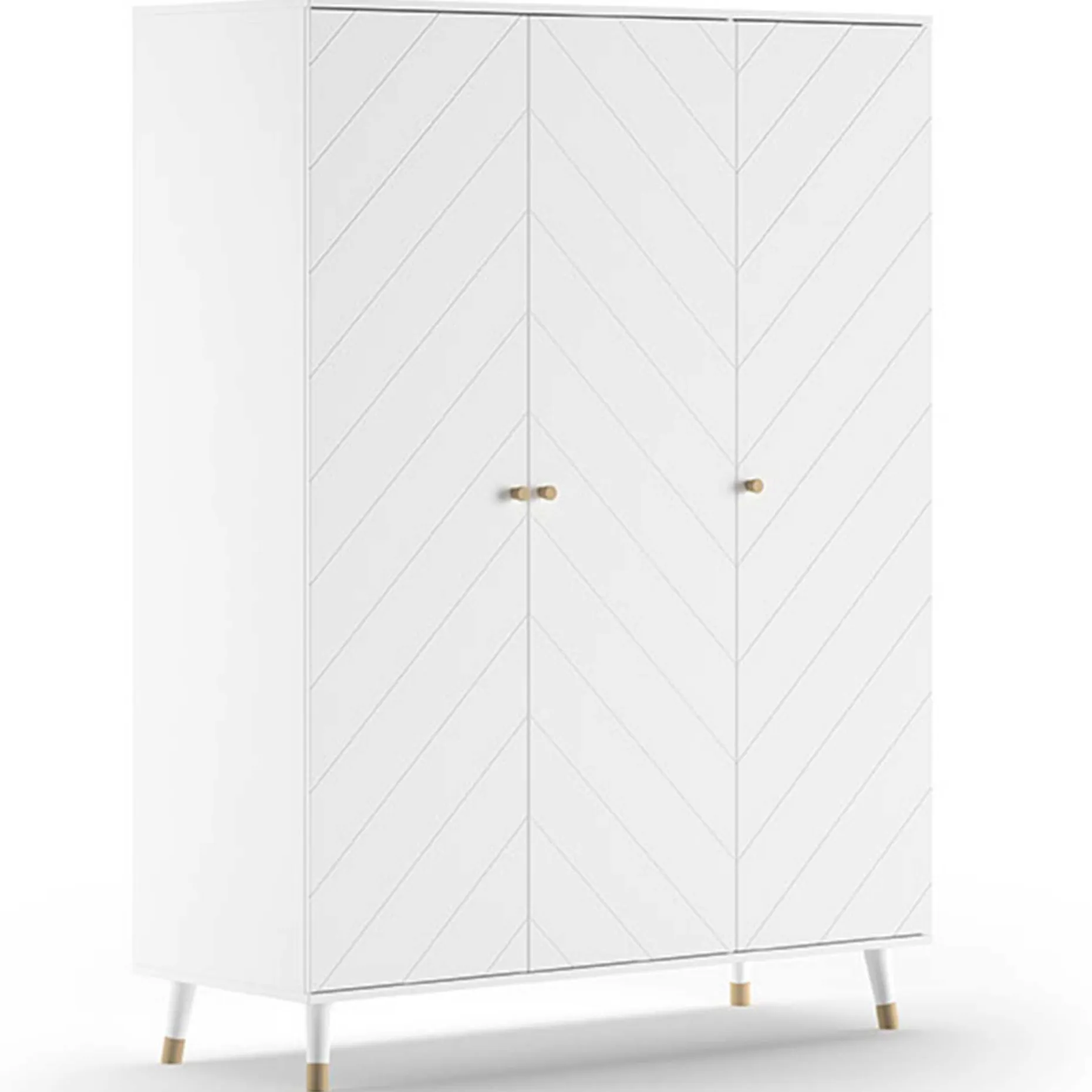Billy Kleiderschrank - 150x59x200 cm - MDF/weiß