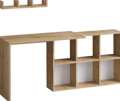 Emob Blake Schreibtisch | 100 % Melamin | Eiche