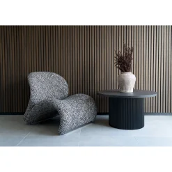 House Nordic Boavista Dunkel Couchtisch | Ø80x45 cm | MDF