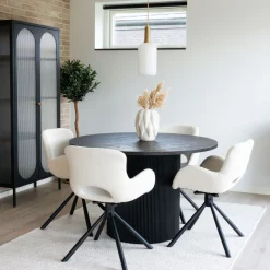 House Nordic Boavista Esstisch - Dunkel | Ø120x75 cm | MDF
