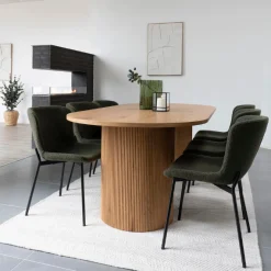House Nordic Boavista Esstisch - 100x210x75 cm - Eiche Dekor
