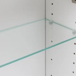 Held BobbiBadezimmer : Säulenschrank, Waschtischschrank, Spiegelschrank - Eiche