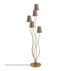 Emob Bonibon Stehleuchte | METALLGEHÄUSE | Gold, Beige