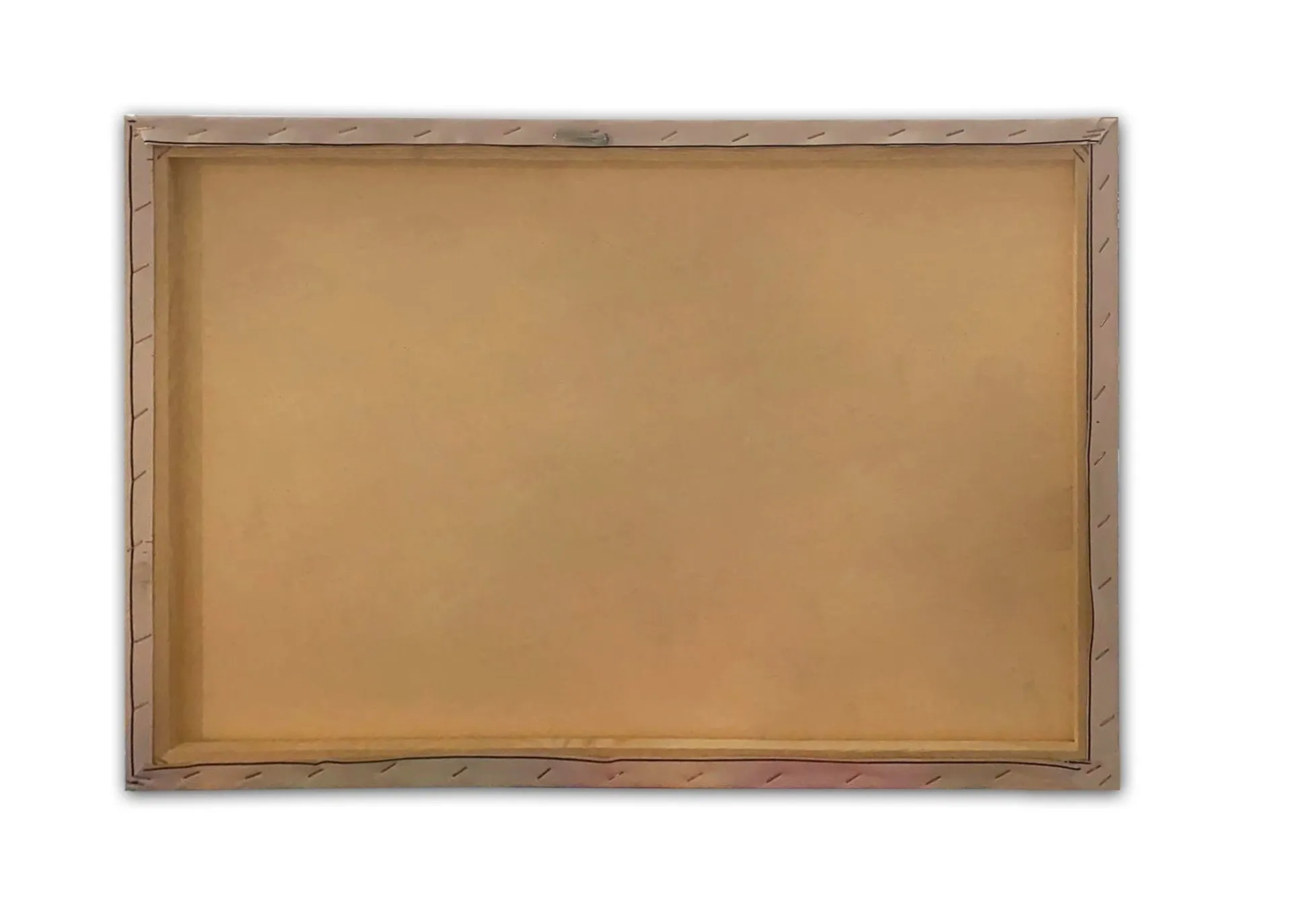 Emob Bract Dekoratives Leinwandbild | Holzrahmen | 50 x 70 cm