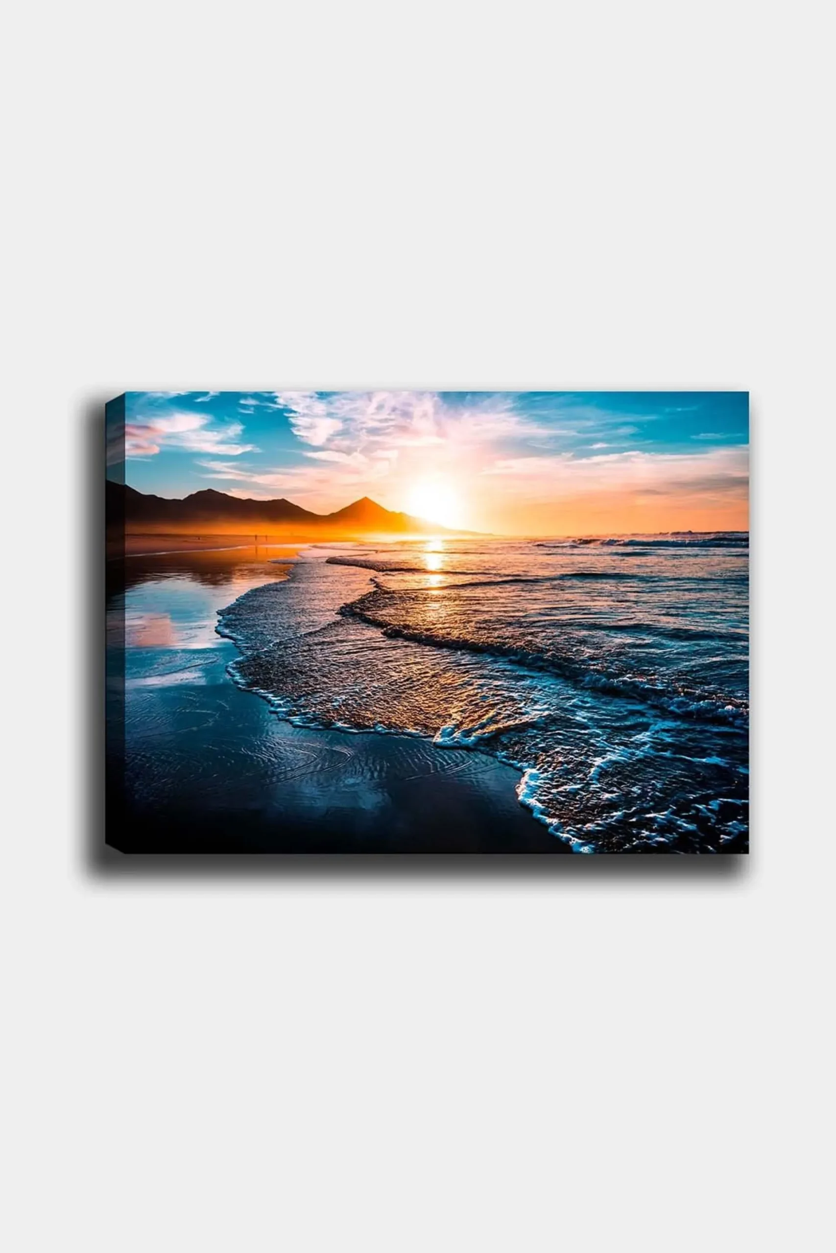 Emob Bract Dekoratives Leinwandbild | Holzrahmen | 50 x 70 cm