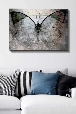 Emob Bract Dekoratives Leinwandbild | Holzrahmen | 70 x 100 cm