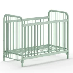 Bronxx Babybett - 60x120cm - olivgrün