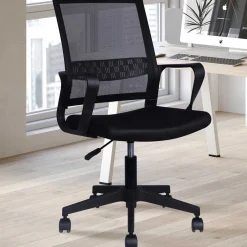 Rousseau Bürostuhl Dylan - 54x60x90cm - mit Rollen - verstellbar -